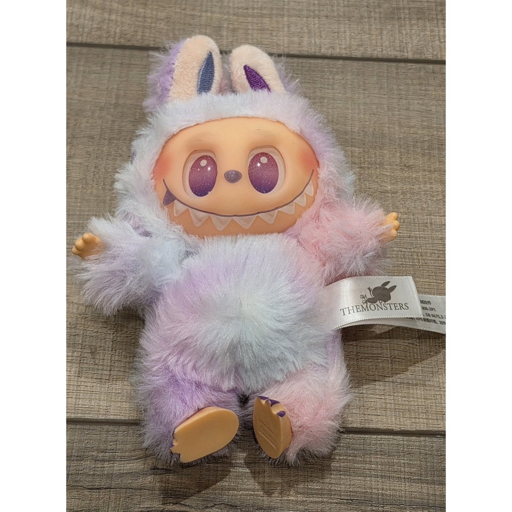 Authentic Popmart The Monsters Big Into Energy Labubu - Pink Love Plush Pendant